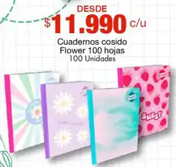 Metro Flower cuadernos cosido oferta