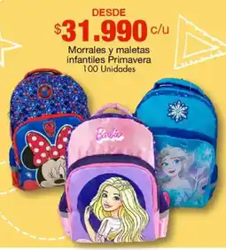 Metro Primavera morrales y maletas infantiles oferta