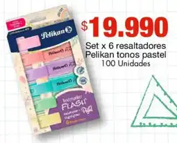 Metro Pelikan resaltadores tonos pastel oferta