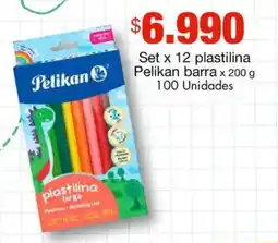 Metro Pelikan plastilina barra oferta