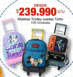 Metro Totto maletas trolley ruedas oferta