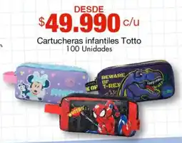 Metro Totto cartucheras infantiles oferta