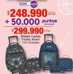 Metro Xtrem maleta ruedas trolley oferta