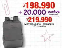 Metro Morral Lugano Task negro oferta