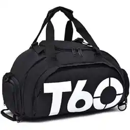 Falabella Maleta Morral Impermeable Gimnasio Bolso Deportivo negro T60 oferta