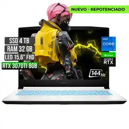 Falabella SWORD INTEL CORE I7-12700H RTX 3070TI 8GB SSD 4TB RAM 32GB LED 15,6 FULL HD 144Hz oferta