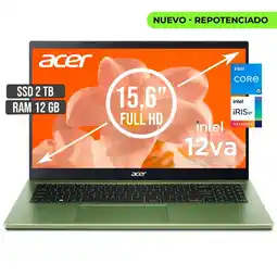 Falabella PORTATIL ASPIRE INTEL CORE I5-1235U SSD 2TB RAM 12GB LED 15,6 FHD oferta