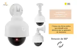 Falabella Cámara Falsa De Seguridad Con Luz Led Espía Apariencia Realista oferta