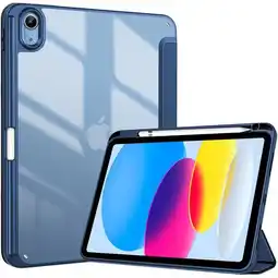 Falabella Estuche Protector Smart Clear Para Ipad Mini 6 Y Ipad Mini 7 (A17 Pro) - Azul Oscuro oferta