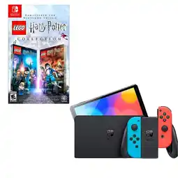 Falabella Switch Oled Neon Con Juego Lego Harry Potter oferta