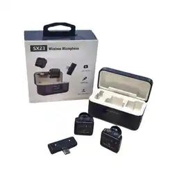 Falabella Micrófono Inalámbrico De Solapa Sx23 Tipo C con estuche oferta