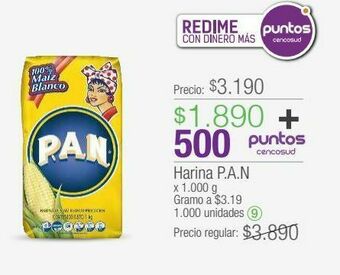 Jumbo Harina p.a.n x 1.000 g oferta