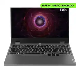 Falabella PORTATIL GAMER LOQ 15AHP10 - RYZEN 7 250 -RAM 16GB - SSD 512GB - RTX 5060 8GB oferta