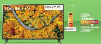 Jumbo Smart tv led uhd 4k 65" oferta