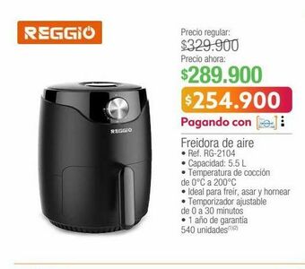 Jumbo Freidora de aire oferta