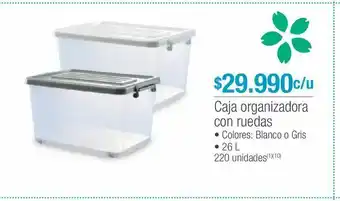 Jumbo Caja organizadora con ruedas oferta