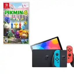 Falabella Switch Oled Neon Con Juego Pikmin 4 oferta