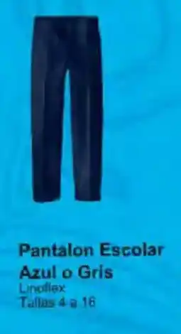 Metro Pantalon escolar azul o gris linoflex oferta