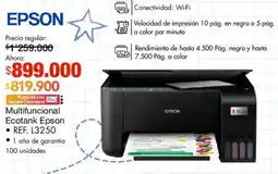 Metro Epson multifuncional ecotank oferta