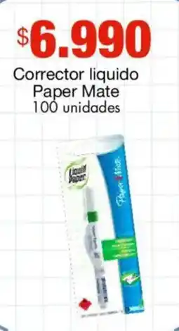Metro Paper mate corrector liquido oferta