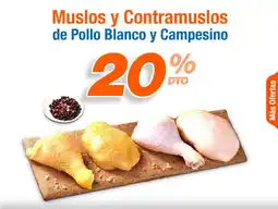 Alkosto Muslos y Contramuslos de Pollo Blanco y Campesino oferta