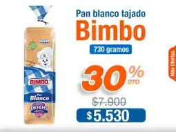 Alkosto Bimbo pan blanco tajado oferta