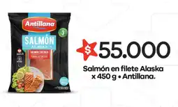 Éxito Antillana salmón en filete alaska oferta