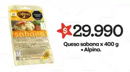 Éxito Alpina queso sabana oferta
