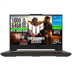 Falabella PORTATIL TUF INTEL CORE 5-210H RTX 3050 6GB SSD 1TB RAM 64GB 16 WUXGA 144HZ oferta