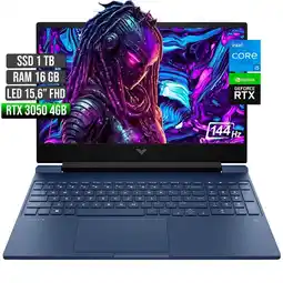 Falabella Portátil Victus Intel Core I5 RTX 3050 16GB RAM 1TB SSD 15.6 FHD oferta