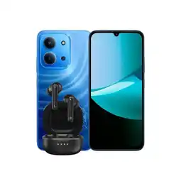 Falabella Celular Redmi 15C 8GB RAM 256GB 4G AZUL + Audifonos Genius oferta