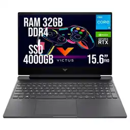 Falabella VICTUS INTEL CORE I5-13420H SSD 4TB RAM 32GB RTX 3050 6GB LED 15.6 FHD 144Hz oferta