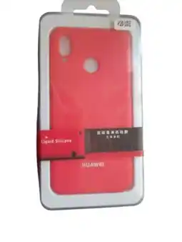 Falabella CARCASA EN SILICONA PARA CELULAR HUAWEI P20 LITE ROJO oferta