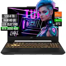 Falabella TUF GAMING AMD RYZEN 7-7435HS RTX 3050 4GB SSD 4TB RAM 40GB LED 15,6 FHD 144Hz oferta