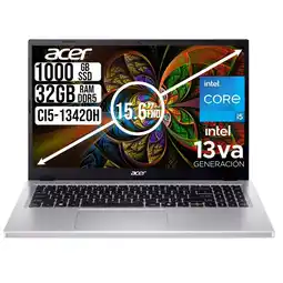 Falabella PORTATIL ASPIRE INTEL CORE I5-13420H SSD 1TB RAM 32GB LED 15,6 FULL HD oferta