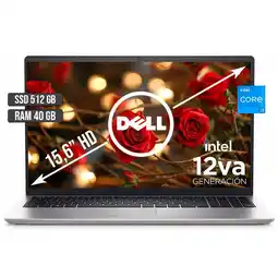 Falabella INSPIRON INTEL CORE I3-1215U SSD 512GB RAM 40GB LED 15,6 HD oferta