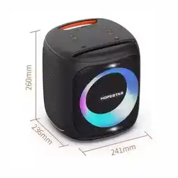 Falabella Parlante Portatil Hopestar Party 100 Bluetooth 50w con Microfono Incluido oferta