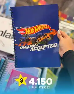Éxito Hot Wheels notebook oferta