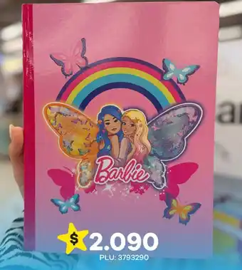 Barbie notebook