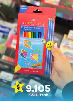 Éxito Faber Castell eco lapices de color triangular oferta