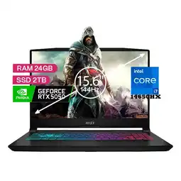 Falabella Portátil Gamer Katana Intel Core I7 14650hx 24 / 2 TB SSD Rtx 5050 8gb Negro 15,6 Fhd oferta