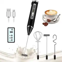 Falabella Batidor Eléctrico Portátil 3 En 1 Recargable 3 Velocidades oferta