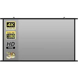 Falabella Telón Pantalla Proyector 60 Inch Gris Metalico 16:9 De Pared oferta