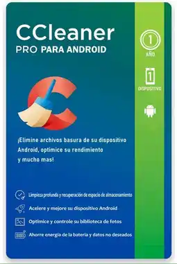 Falabella Ccleaner Professional Android 1 Dispositivo 1 Año oferta