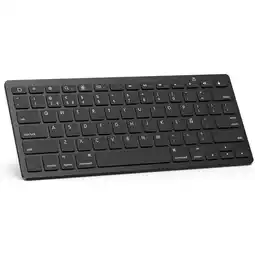Falabella Mini Teclado Bluetooth 3.0 Ultra Delgado para Ipad iOS Android Negro oferta