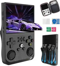 Falabella Consola Portátil R36 Pro Potencia Gamer y Juegos Clásicos en un Solo Equipo oferta