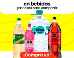Éxito En bebidas gaseosas para compartir oferta