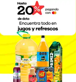 Éxito Encuentra todo en jugos y refrescos oferta