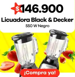 Éxito Black & Decker licuadora 550 W oferta