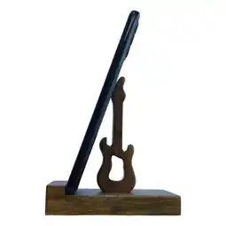 Falabella Soporte Base De Escritorio Portacelular en Madera Nogal oferta